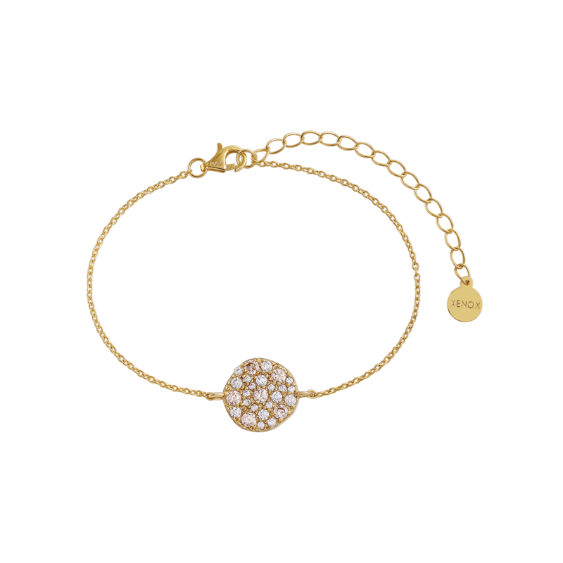Xenox Armkette CLASSIC CIRCLE gold Xenox Armkette CLASSIC CIRCLE gold