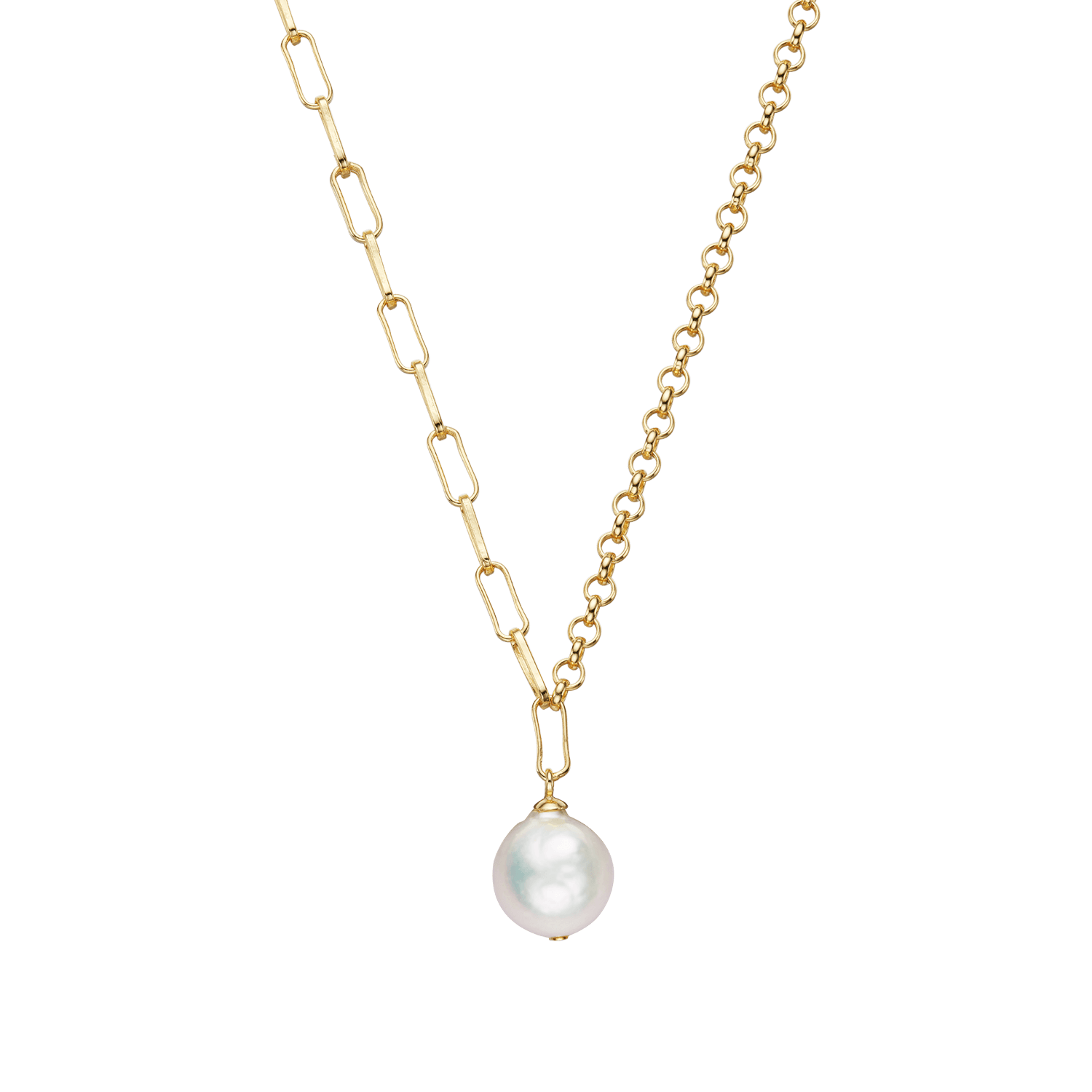 Xenox Halskette ISLAND Gold Perle