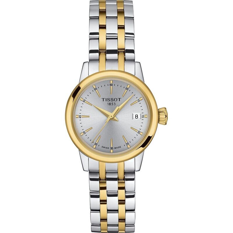 TISSOT CLASSIC DREAM LADY Bicolor Gold SIlber klein TISSOT CLASSIC DREAM LADY Bicolor Gold SIlber klein