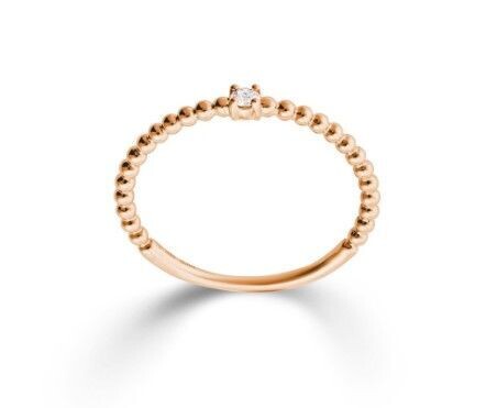 Timeless Rosegold Ring First Love Diamantring K13240R in 54