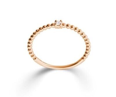 Timeless Rosegold Ring First Love Diamantring K13240R in 54 Timeless Rosegold Ring First Love Diamantring K13240R in 54