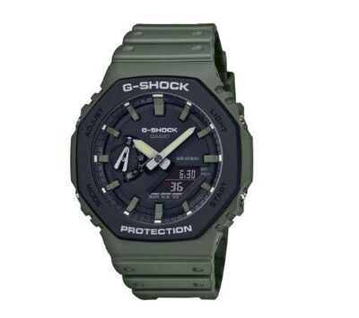 G-Shock Herren Uhr Grün Wasserdicht 20 Bar