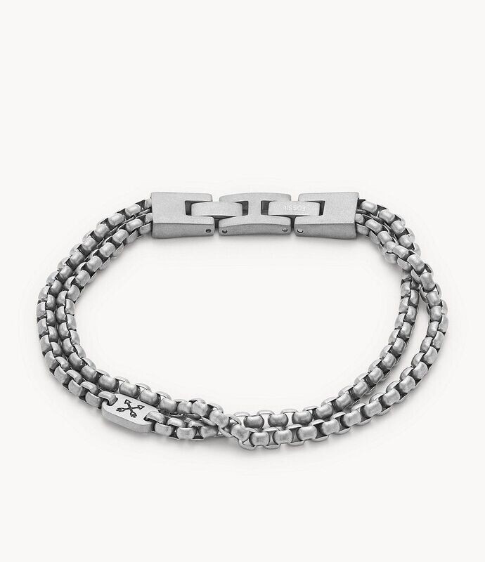 Fossil Gliederarmband Adventurer Edelstahl Fossil Gliederarmband Adventurer Edelstahl