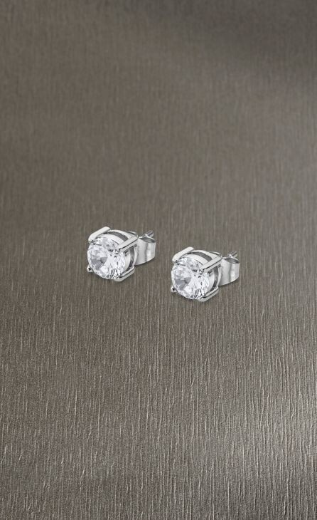 Lotus Style Schmuck Herrenschmuck Ohrstecker 4er Krappe gefasster Stein Zirkonia Herrenohrring