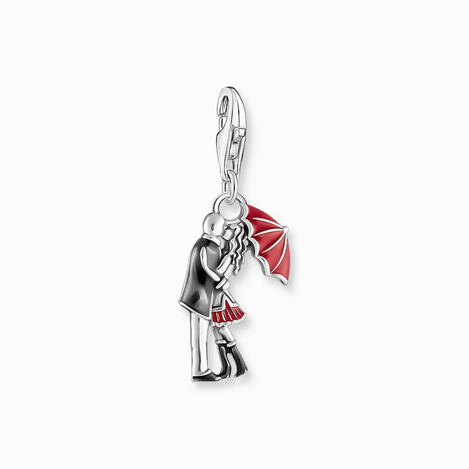Thomas Sabo Charm-Anhänger küssendes Paar Silber