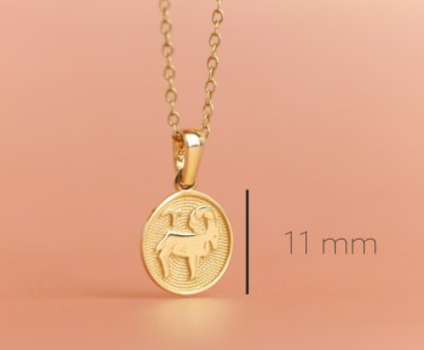 GOLDANHÄNGER STERNZEICHEN 585 Gold JUNGRFRAU TON1109765-JUNGRFRAU