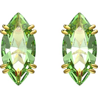 Swarovski Gema Ohrstecker
Drachenschliff, Grün, Goldlegierungsschicht Swarovski Gema Ohrstecker
Drachenschliff, Grün, Goldlegierungsschicht