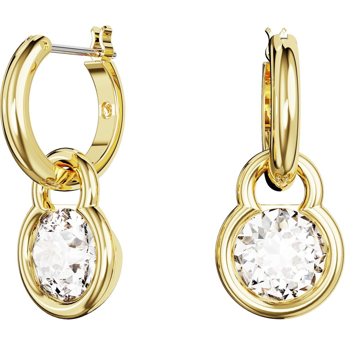 Swarovski Dextera Drop-Ohrhänger
Rundschliff, Weiß, Goldlegierungsschicht