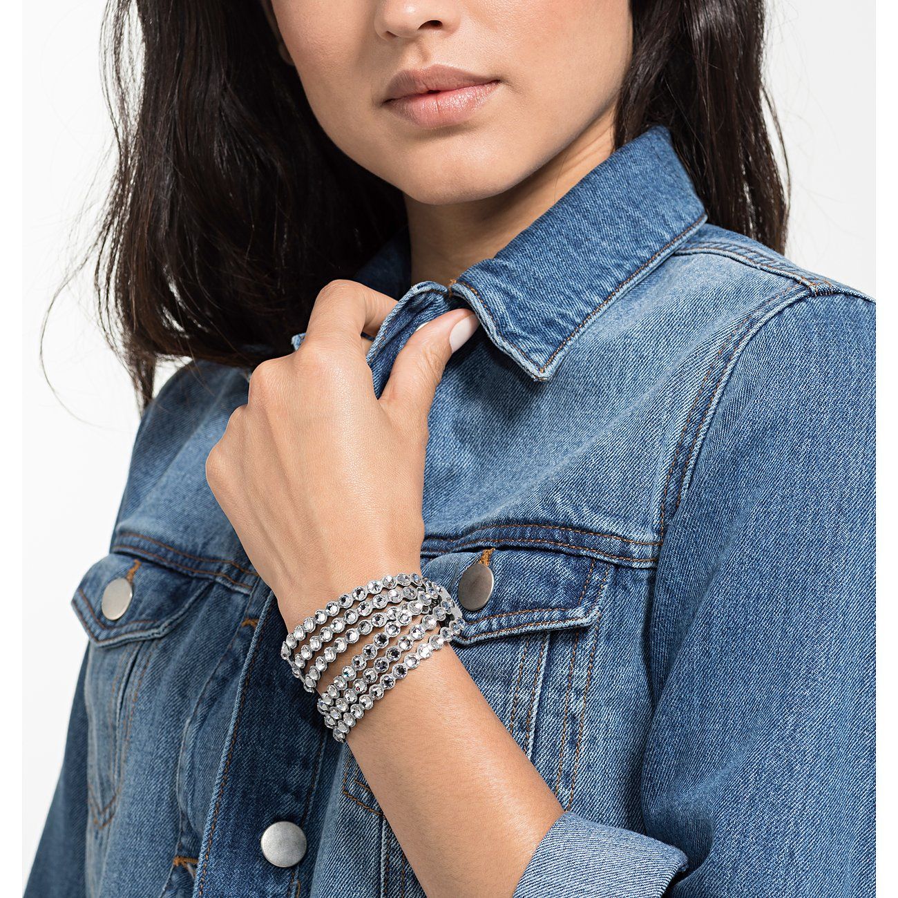 Swarovski SLAKE Armband Grau