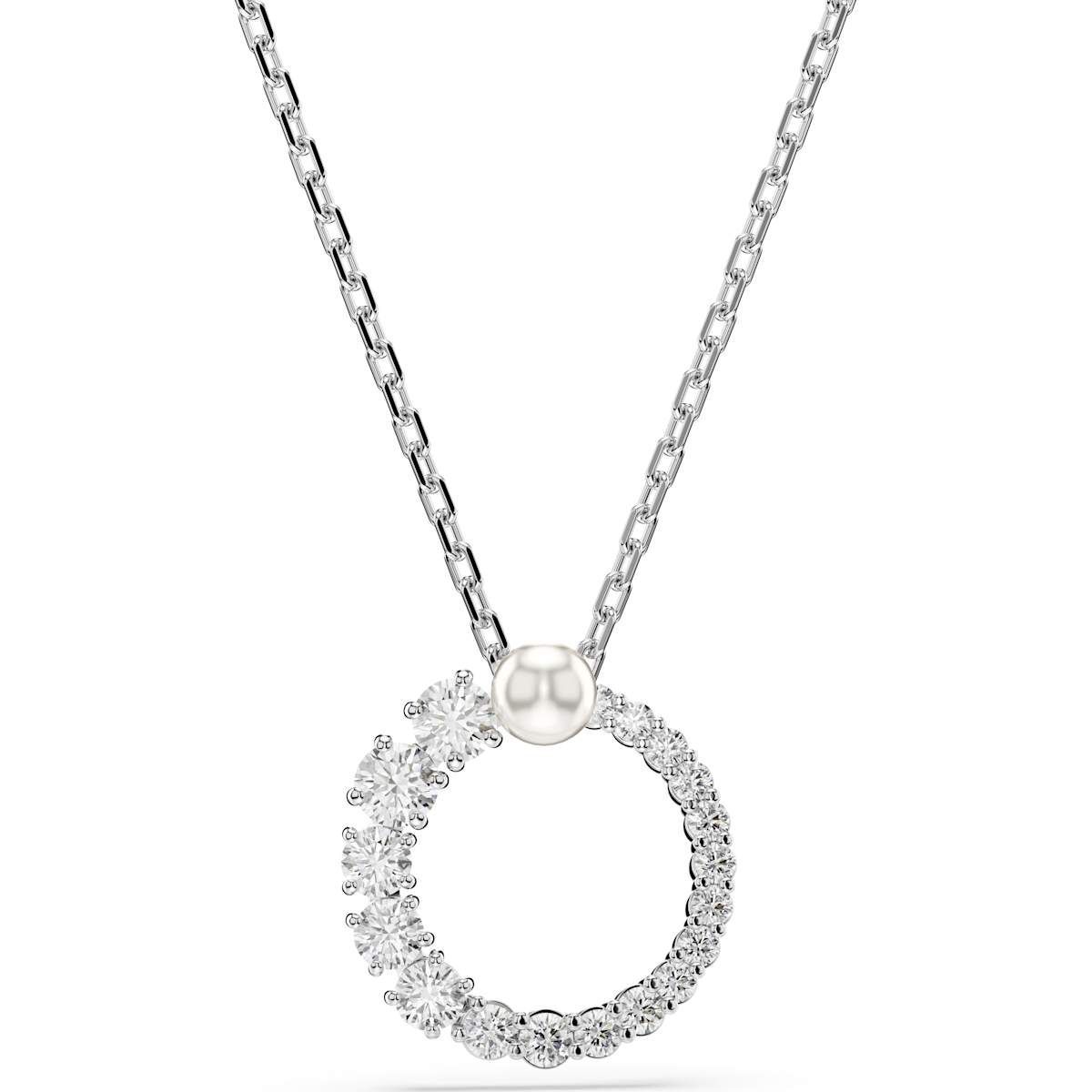 Swarovski Neu Next Matrix Anhänger, Kristallperle, Rundschliff, Weiß, Rhodiniert
5688751