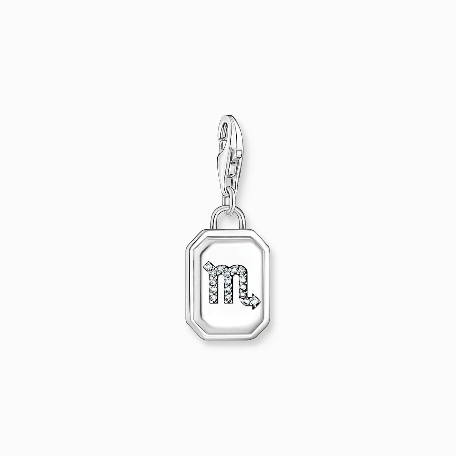 Thomas Sabo Charm-Anhänger Sternzeichen Skorpion mit Steinen Silber