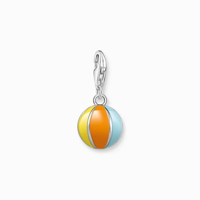 Thomas Sabo Charm-Anhänger bunter Wasserball Silber Thomas Sabo Charm-Anhänger bunter Wasserball Silber