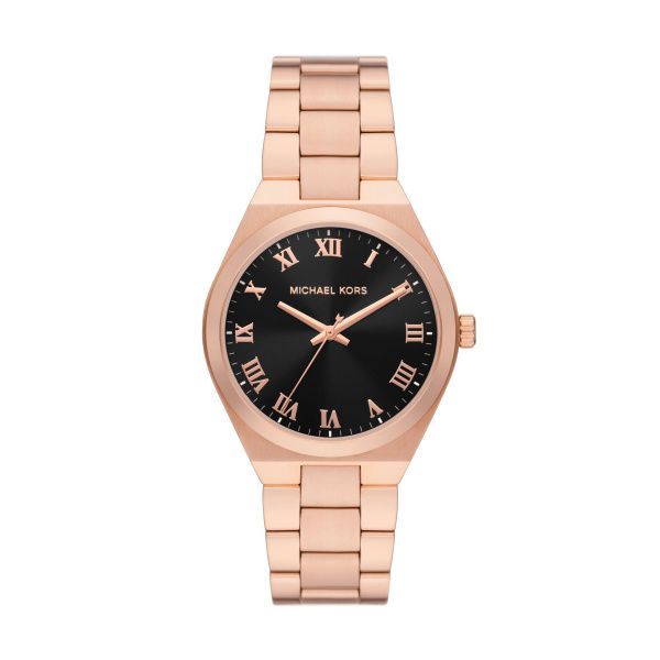 Michael Kors Damen Armbanduhr Lennox im Rosé-Goldton