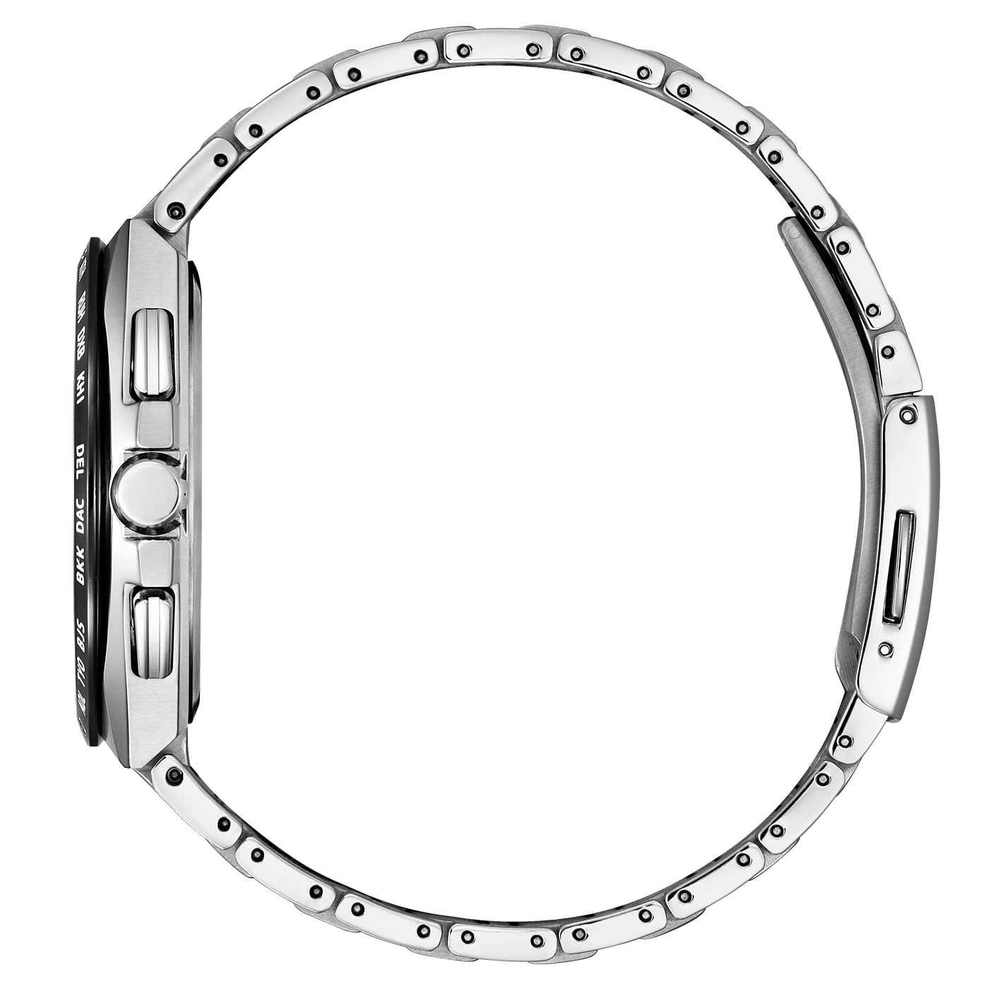 Citizen Herrenuhr Funkuhr Solaruhr Titan AT8238-84M Blau ​Funkgesteuerte Weltzeituhr aus Super Titanium mit Eco-Drive