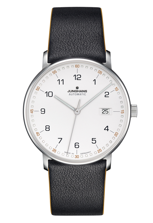 Junghans FORM A 27473100 Automatik Lederband Saphirglas
