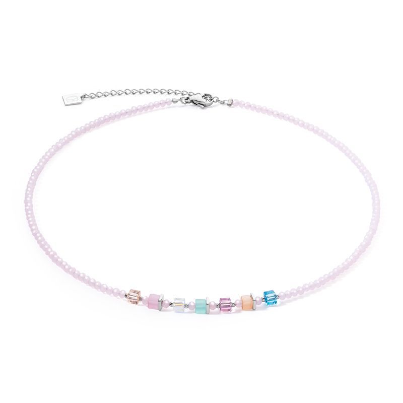 Coeur De Lion Joyful Colours Halskette Rosa-Multicolor