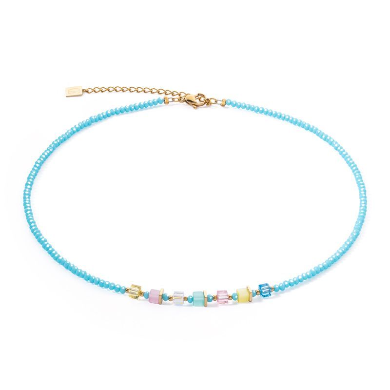 Coeur De Lion Joyful Colours Halskette Türkis-Multicolor