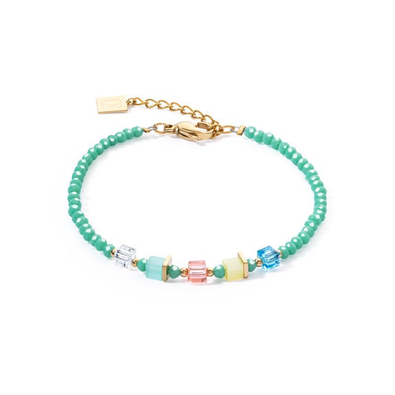 Coeur De Lion Joyful Colours Armband Grün-Multicolor