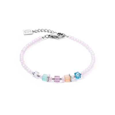 Coeur De Lion Joyful Colours Armband Rosa-Multicolor