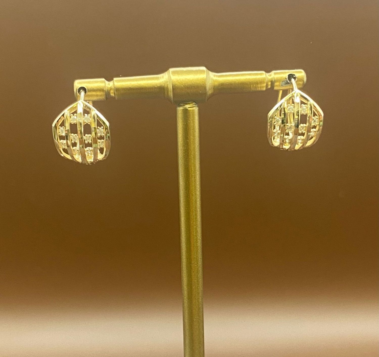 Creole Ohrschmuck  Modern Women TON560235A765 585 Gold 14 Karat Echtschmuck