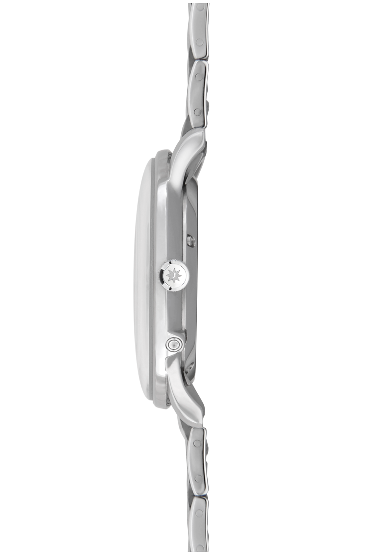 JUNGHANS MEISTER MEGA FUNK SAPHIRGLAS  58480344 Herrenuhr Stahlband Zeitlos Elegante Herrenuhr Durchmesser 38,4 mm