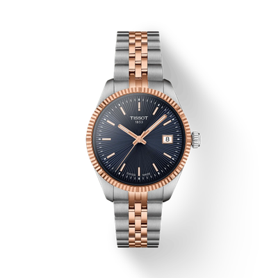 TISSOT Rosegold Rotgold Stahl  Ballade T1562102204100 Stahlband kratzfestes Saphirglas