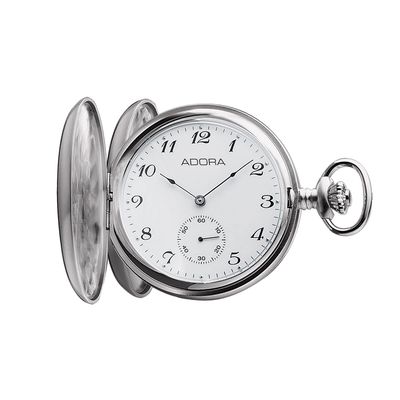 Taschenuhr Adora mechanisch Handaufzug TU9109 Edelstahl Taschenuhr Adora mechanisch Handaufzug TU9109 Edelstahl