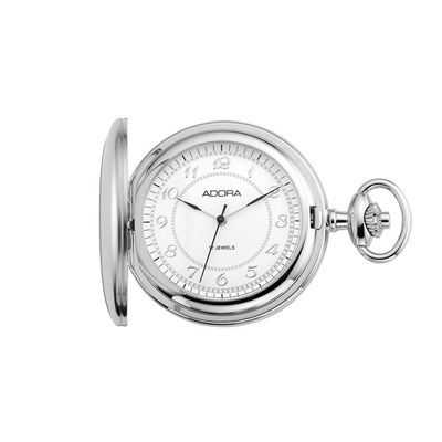 Taschenuhr Adora Handaufzug mechanisch Edelstahl TU9094 Taschenuhr Adora Handaufzug mechanisch Edelstahl TU9094