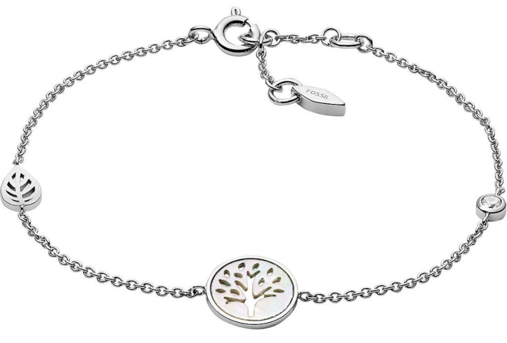 Fossil Armband Armband Lebensbaum verstellbar 925 Silber Elliott Tree Of Life