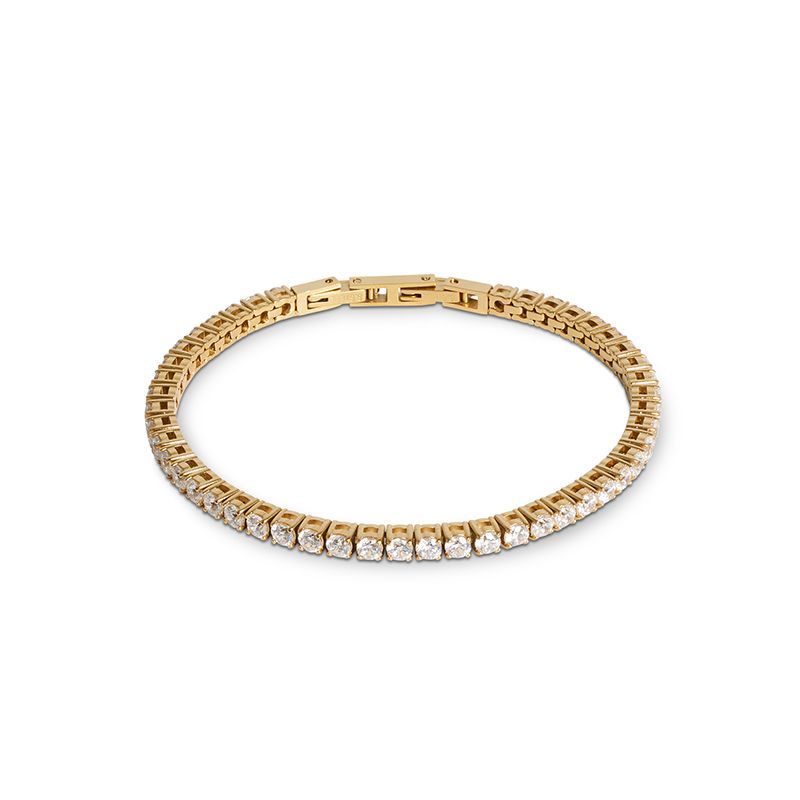 Coeur De Lion Tennisarmband gold-kristall