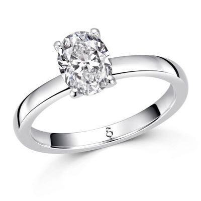Verlobungsring/Antragsring X01 0,50 ct. (Mittelstein 0.5 ct.) 585 Gold Diamant / Labgrown Verlobungsring/Antragsring X01 0,50 ct. (Mittelstein 0.5 ct.) 585 Gold Diamant / Labgrown