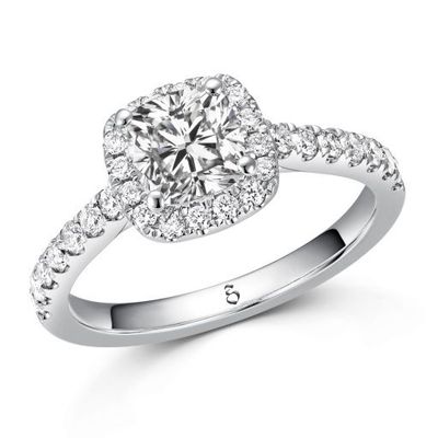 Verlobungsring/Antragsring X05 0,87 ct. (Mittelstein 0.5 ct.) 585 Gold Diamant / Labgrown Verlobungsring/Antragsring X05 0,87 ct. (Mittelstein 0.5 ct.) 585 Gold Diamant / Labgrown