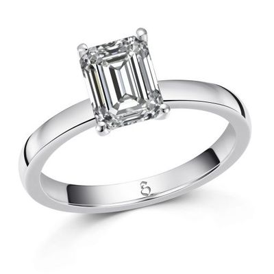 Verlobungsring/Antragsring X07 0,50 ct. (Mittelstein 0.5 ct.) 585 Gold Diamant / Labgrown