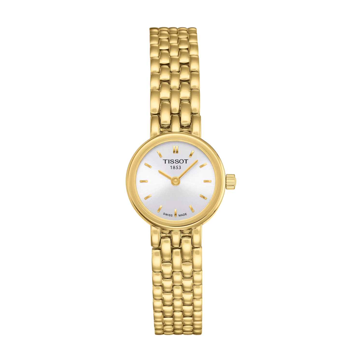 TISSOT Lovely kleine Damenuhr Gold T0580093303100