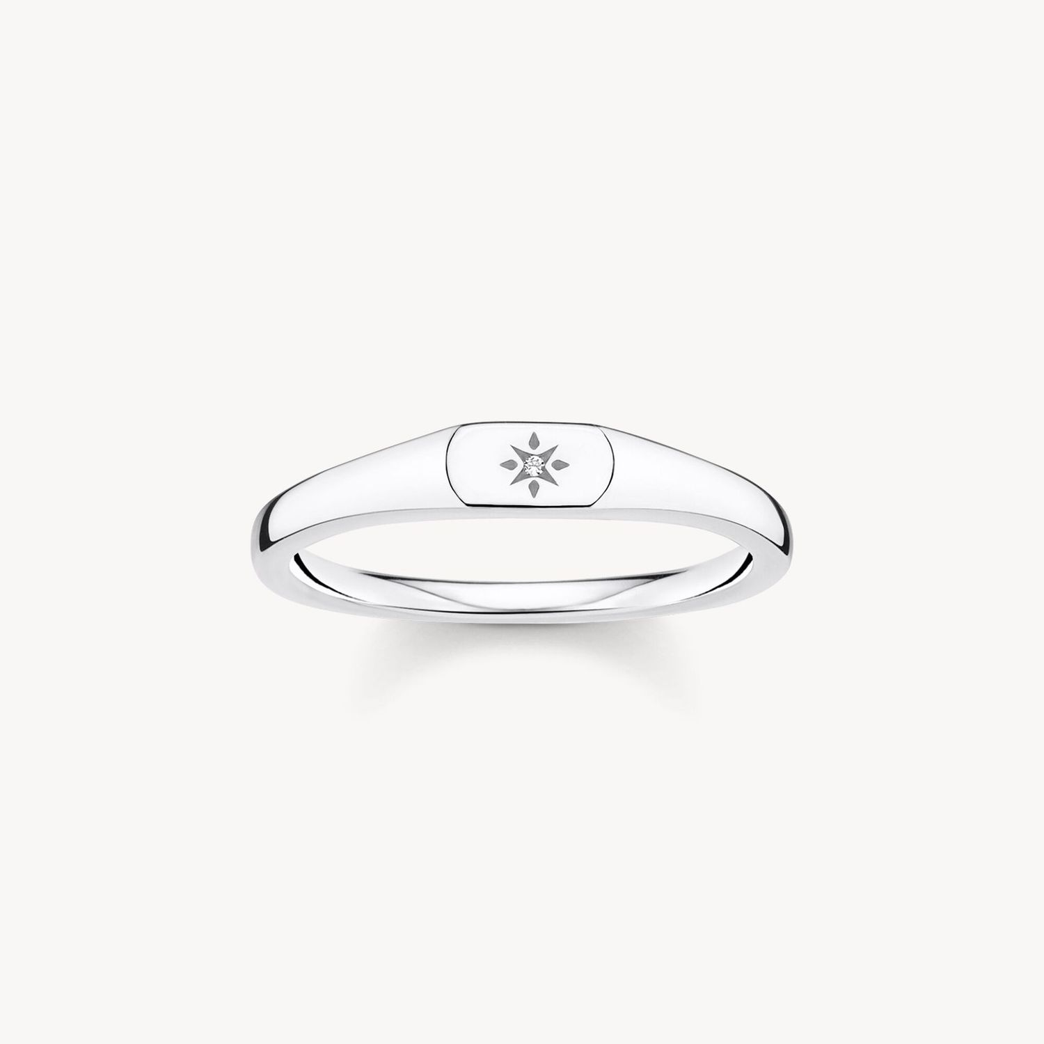 Thomas Sabo Ring Stern Silber