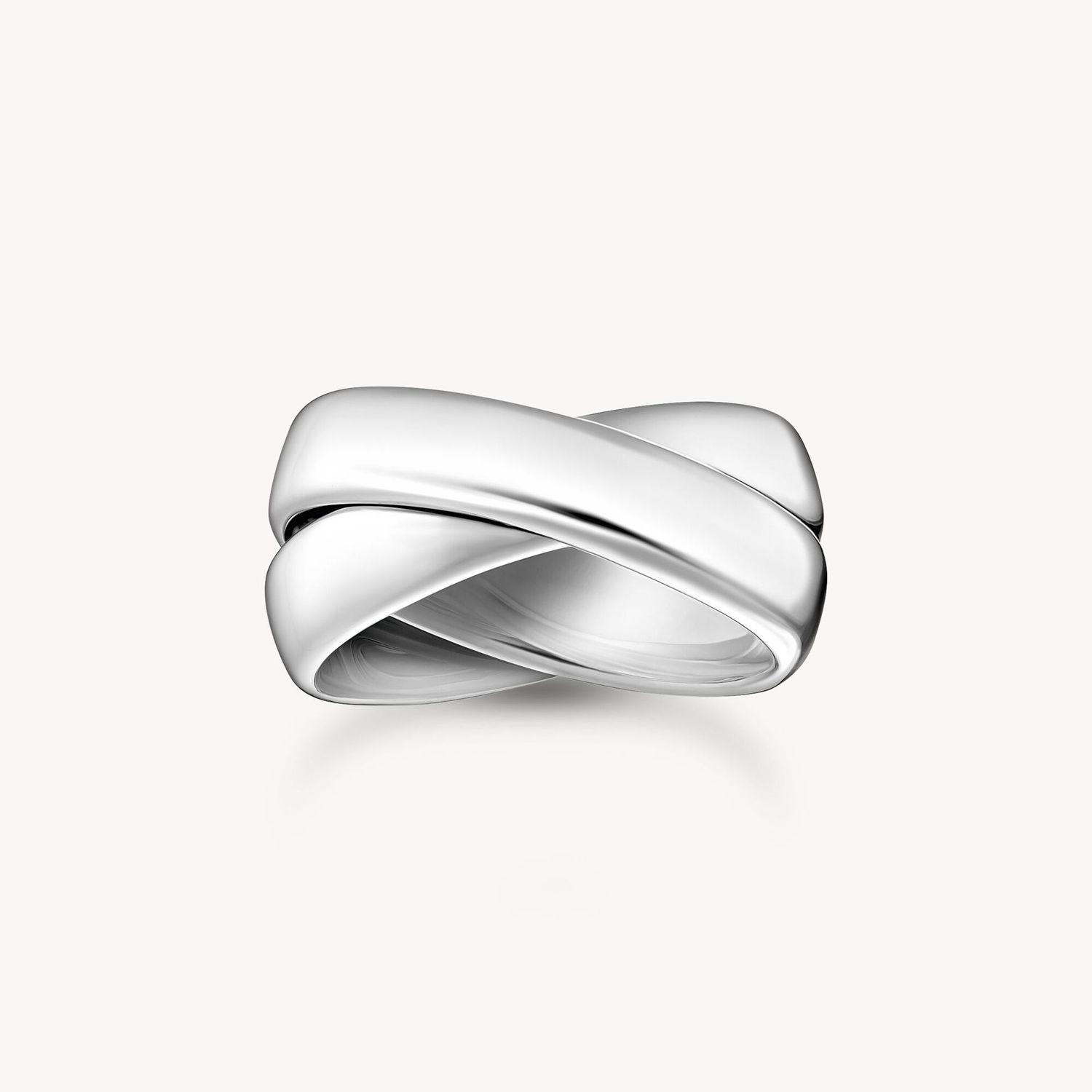Thomas Sabo Ring (62) Duo breit Silber