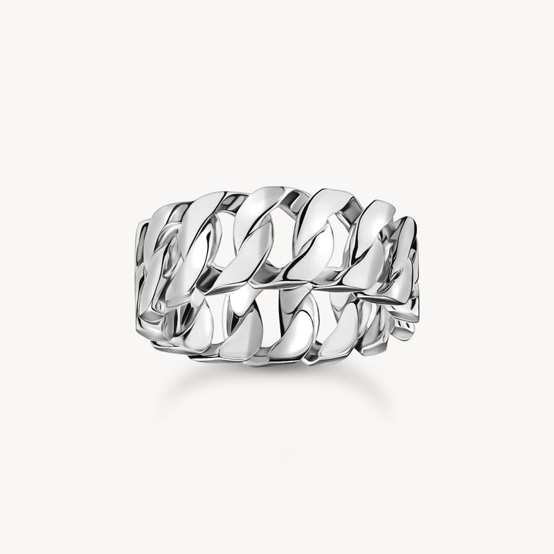 Thomas Sabo Ring (62) Kettenglieder breit Silber Thomas Sabo Ring (62) Kettenglieder breit Silber
