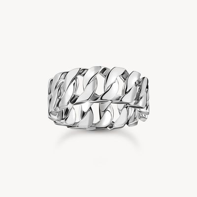 Thomas Sabo Ring (62) Kettenglieder breit Silber Thomas Sabo Ring (62) Kettenglieder breit Silber