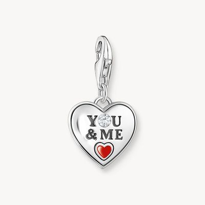 Thomas Sabo Charm-Anhänger YOU & ME Silber Thomas Sabo Charm-Anhänger YOU & ME Silber