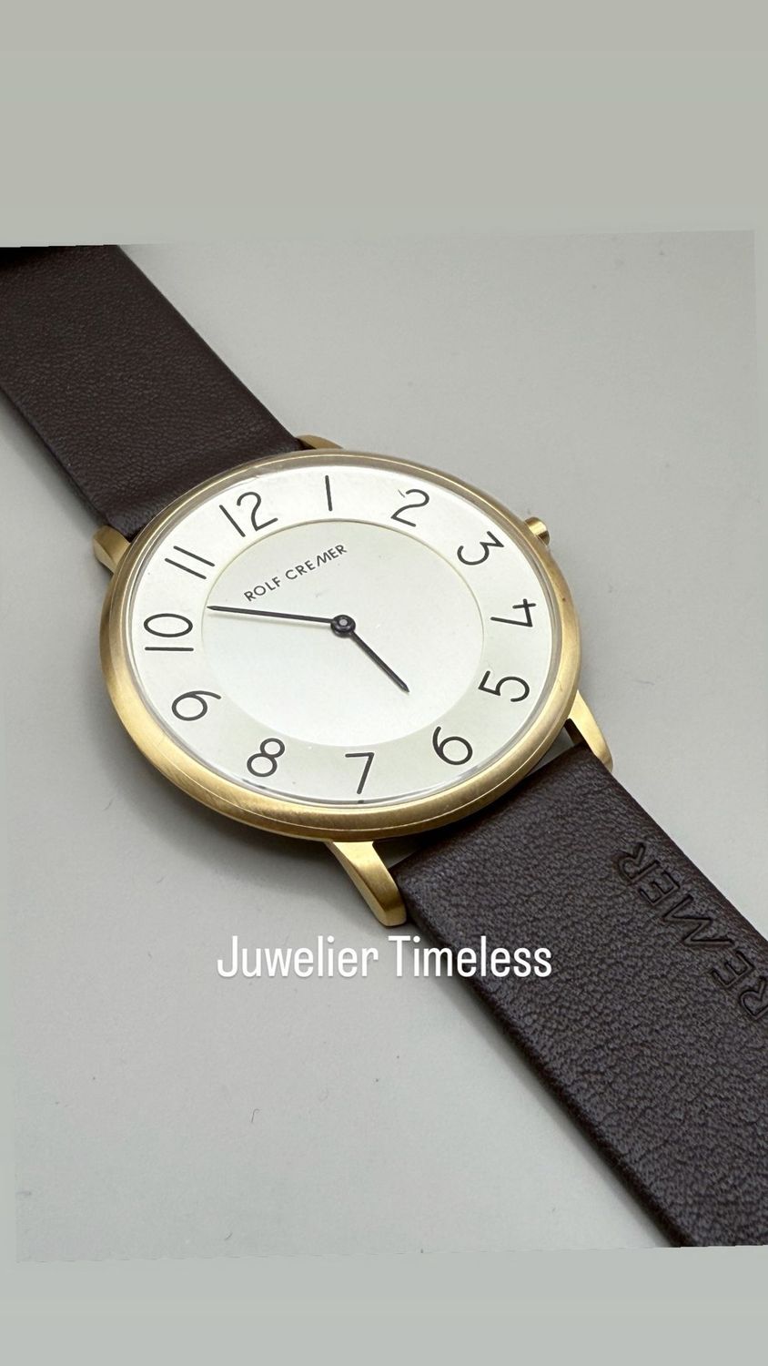 Rolf Cremer Armbanduhr " GENT 40  " 505405 Herrenuhr Damenuhr Unisex