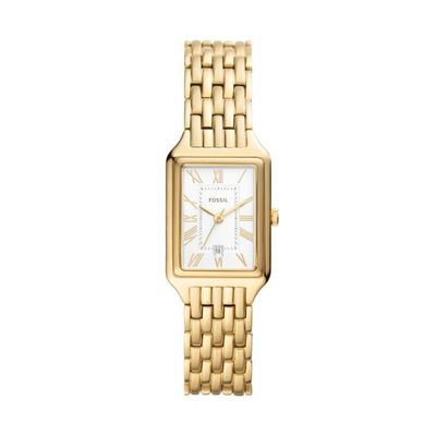 Fossil Uhr Raquel 3-Zeiger-Werk Datum Edelstahl goldfarben Fossil Uhr Raquel 3-Zeiger-Werk Datum Edelstahl goldfarben