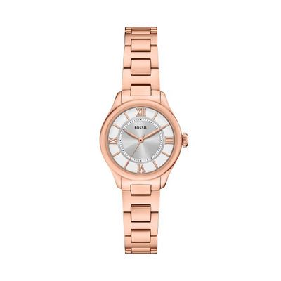 Fossil Uhr Gilmore 3-Zeiger-Werk Edelstahl roségoldfarben Fossil Uhr Gilmore 3-Zeiger-Werk Edelstahl roségoldfarben