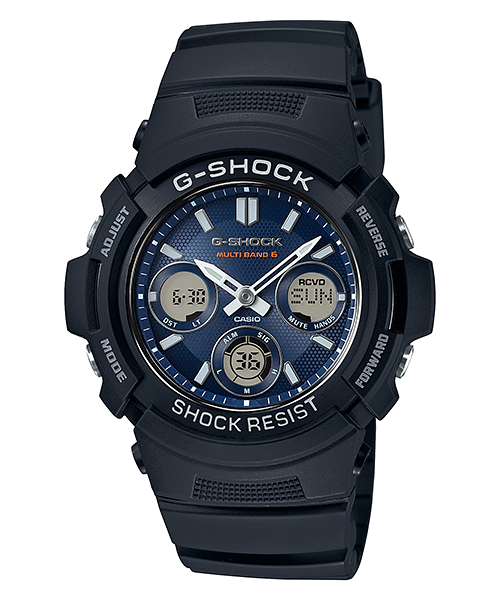 G-Shock AWG-M100SB-2AER Solar Armbanduhr Robust Stossfest