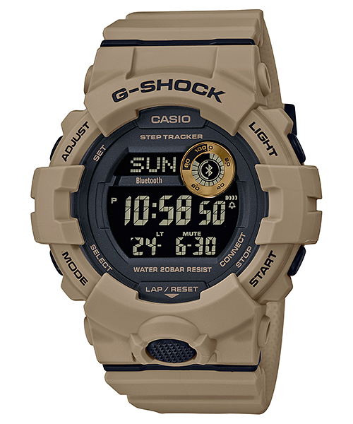 G-Shock Bluetooth  GBD-800UC-5ER Armbanduhr Robust Stossfest Stoppuhr Timer Wasserdicht