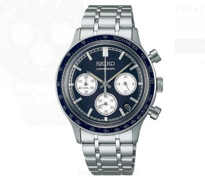 Seiko SSB477P1 Herrenuhr Chronograph Dunkelblau Seiko SSB477P1 Herrenuhr Chronograph Dunkelblau