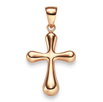 Kreuzanhänger626.00398.1 Rosegold 585 / 14 karat Gold Echtgold Kreuzanhänger626.00398.1 Rosegold 585 / 14 karat Gold Echtgold