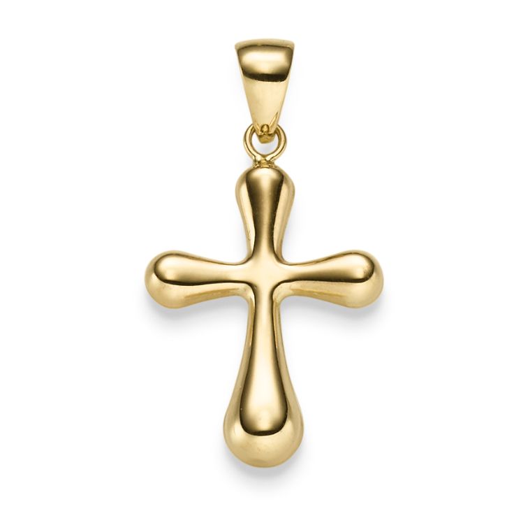 Kreuzanhänger 626.00397.1 Gelbgold 585 / 14 karat Gold Echtgold