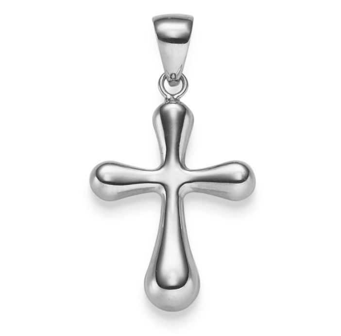 Kreuzanhänger 626.00399.1 Weissgold 585 / 14 karat Gold Echtgold
