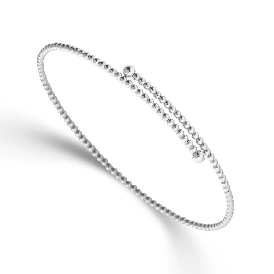 Timeless Armreif in 585 Weissgold