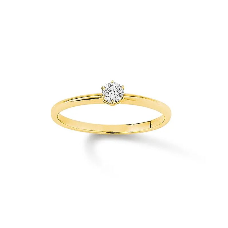 Timeless Ring (56) · Gelbgold 585 · 0,10ct H/SI · Brill. Timeless Ring (56) · Gelbgold 585 · 0,10ct H/SI · Brill.
